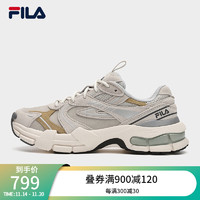 斐乐（FILA）女鞋DECODER复古运动鞋2023冬解码鞋户外跑步鞋 浮岩灰/雨朦灰色-PR 37.5码