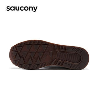 saucony 索康尼 SHADOW 6000豆沙鞋男女经典复古休闲鞋运动鞋灰绿37