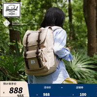 Herschel赫行【New Classics】新升级Little America™Mid 双肩包短途出游 浅灰褐色 20升