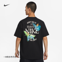 NIKE 耐克 官方男子口袋T恤宽松纯棉休闲运动针织棉FQ0351