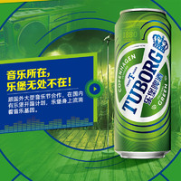 TUBORG 乐堡 国产拉格啤酒 500ml*2听