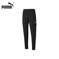 PUMA 彪马 Winterized Pants 侧口袋加绒保暖针织运动裤男款黑色2PU84655001