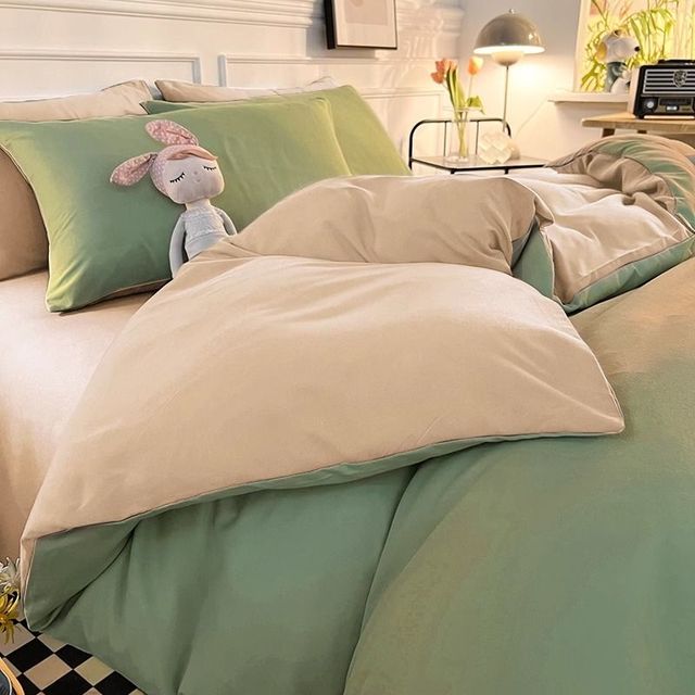 DZQ 被套单件150x200x230非全棉纯棉床单被罩学生宿舍单人单独被单100