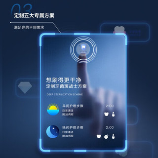 Oral-B 欧乐-B 欧乐B小圆头云感刷微震科技非声波充电式io8 新年礼物 云感刷|水晶黑（刷头*4）