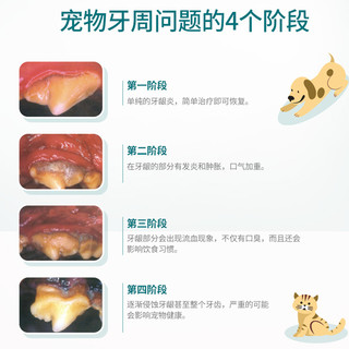 法国维克牙膏宠物猫咪狗狗牙齿清洁去牙结石除口臭可食用刷牙套装