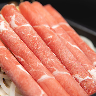 进口原切牛肉片600g(200g*3/袋)牛肉火锅食材生鲜冷冻