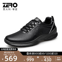 ZERO 零度Zero男鞋聚热舱鞋 运动鞋运动休闲鞋 雅痞黑 42