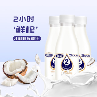 椰谷 2小时生榨鲜椰子汁含乳饮料245g*10瓶整箱椰奶椰子水