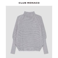 CLUB MONACO 摩纳哥会馆 女装经典EMMA蝙蝠袖半高领羊绒毛衣