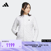 adidas 阿迪达斯 女装冬季高尔夫运动保暖棉服IA2782 白 A/S