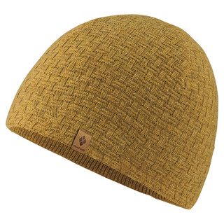 mont·bell针织帽男女通用休闲通勤保暖羊毛混纺帽子 1118635 OLYL油黄色 S-M