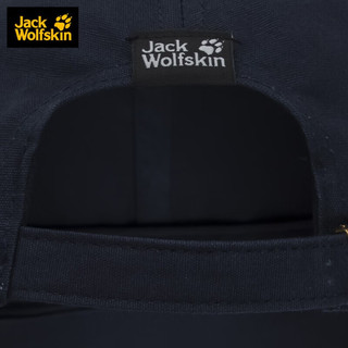 jackWolfskin狼爪帽子中性春夏户外可调节刺绣logo遮阳棒球帽5028461 宝蓝色1010 均码