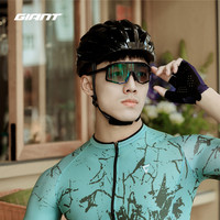 捷安特Hurricane飓风全镀膜变色一体片户外运动自行车骑行眼镜