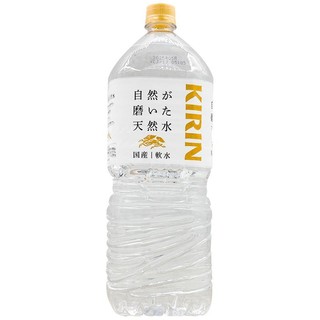 KIRIN 麒麟 日本麒麟歧阜饮用水天然水0脂0卡自然水2000ml家庭大瓶装（6桶）