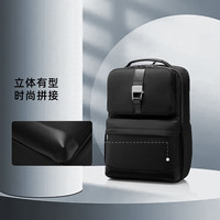 Samsonite 新秀丽 双肩包男士商务15英寸电脑包简约时尚背包 NW5*09001 黑色