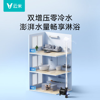 云米（VIOMI）16升家用AI零冷水燃气热水器 Smart APP智控 变频恒温双增压燃热JSQ30-VGW1631