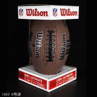 中富 Wilson维尔胜美式橄榄球正品青少年学生儿童7号6号3/5号NFL可订制