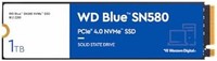 西部数据 西数 1TB WD 蓝色 SN580 NVMe 内置固态硬盘 SSD - Gen4 x4 PCIe 16Gb/s,