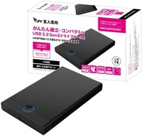 玄人志向 USB3.2 Gen2 连接 2.5英寸 SSD / HDD 硬盘盒 GW2.5AM-SU3G2含税价