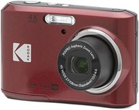 Kodak 柯达 PIXPRO Friendly Zoom FZ45-RD 16MP 数码相机带 4 倍光学变焦 27mm 广角和 2.7&#34;