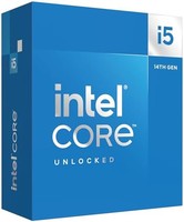 intel 英特尔 ® 酷睿™ i5-14600K 全新游戏台式机处理器 14 核(6 个 P 核 + 8 个 E 核)集成显卡 - 已解锁
