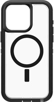 OtterBox 水獭 iPhone 15 Pro MAX(仅限)Defender 系列 XT 透明手机壳 - 暗边(黑色/透明)