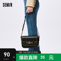 Semir 森马 复古豆腐包