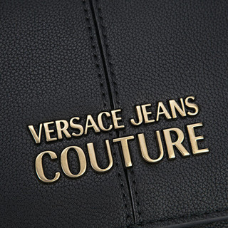 VERSACE 范思哲 Jeans Couture女士链条单肩斜跨包 黑色