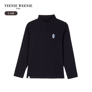 Teenie Weenie Kids小熊童装男童打底高领T恤 中灰色 150cm