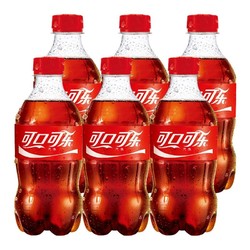 Coca-Cola 可口可乐 可乐碳酸汽水小瓶装 300ml*12瓶