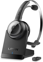 Levn 乐朗 蓝牙 5.0 无线耳机带麦克风(AI 降噪),35 小时头戴式耳机