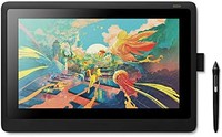 wacom 和冠 DTK1660K0B Cintiq 16 创意笔显示屏，用于屏幕素描、插图和绘画 - 黑色DTK1660K0B Cintiq 16