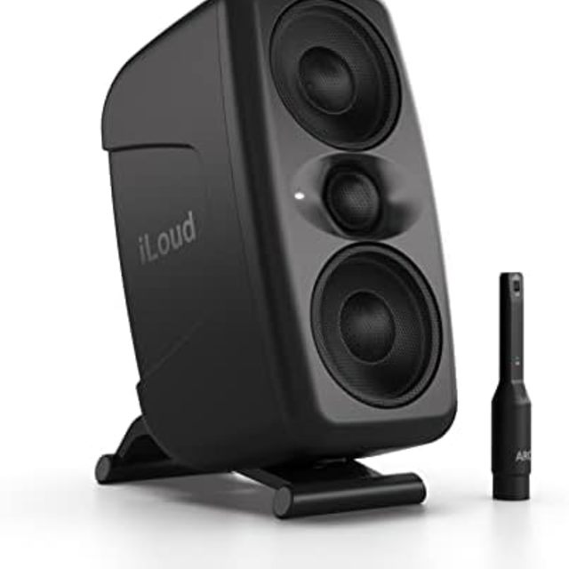 IK Multimedia iLoud MTM 紧凑型录音室监听扬声器 2路系统 100W RMS-黑色