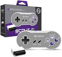 Hyperkin "Scout" 高级 BT 控制器，适用于 Super NES/PC/Mac/Android（包括无线适配器）