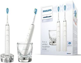 PHILIPS 飞利浦 Sonicare DiamondClean系列 HX9914/55 电动牙刷 白色 2支装