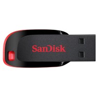 88VIP：SanDisk 闪迪 USB2.0 U盘CZ50酷刃128GB黑红色 时尚设计 安全加密软件
