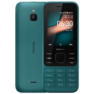 NOKIA 诺基亚 6300 4G三网通手机 蓝绿色