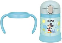 THERMOS 膳魔师 宝宝吸管杯 FJL-250DS 蓝色 (BL) 米奇 250ml