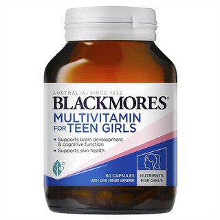 澳大利亚Blackmores澳佳宝青少年女孩复合胶囊12岁+60粒