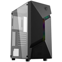 MSI 微星 龙菱 黑色游戏办公台式电脑主机atx机箱