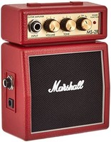 Marshall 马歇尔 Amp MS2 一体式音箱 迷你放大器：红色