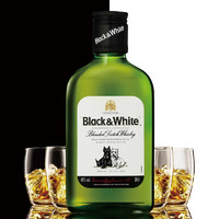 black & white 黑白狗 调和型 苏格兰威士忌 200ml 单瓶装