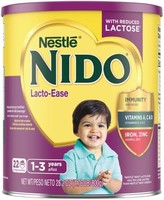 Nestlé 雀巢 NIDO Lacto-Ease 全脂奶粉 1.76 磅罐 | 减少乳糖粉混合