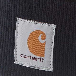 carhartt 男士毛线帽 A18 海蓝色