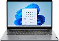 Lenovo 联想 IdeaPad 1 14 笔记本电脑，14.0 英寸高清显示屏，英特尔赛扬 N4020，4GB 内存，64GB 存储空间