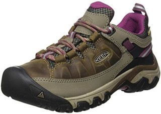 KEEN 女士 Targhee 3 低高度舒适防水登山鞋