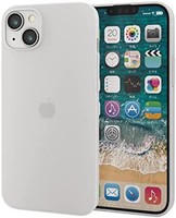 ELECOM 宜丽客 iPhone 14 Plus 手机壳 手机套 柔软 超薄 0.5mm 轻量 透明 PM-A22BPP05CR