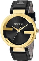 GUCCI 古驰 Men&#39;s YA133208 Interlocking GRAMMY Special Edition Black Watch