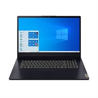 Lenovo 联想 IdeaPad 3 笔记本电脑，17.3 英寸高清 + 显示屏，AMD Ryzen 5 5500U，8GB RAM，512GB 存储