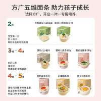 FangGuang 方广 儿童辅食婴幼儿营养面宝宝面条无添加161g原味营养面